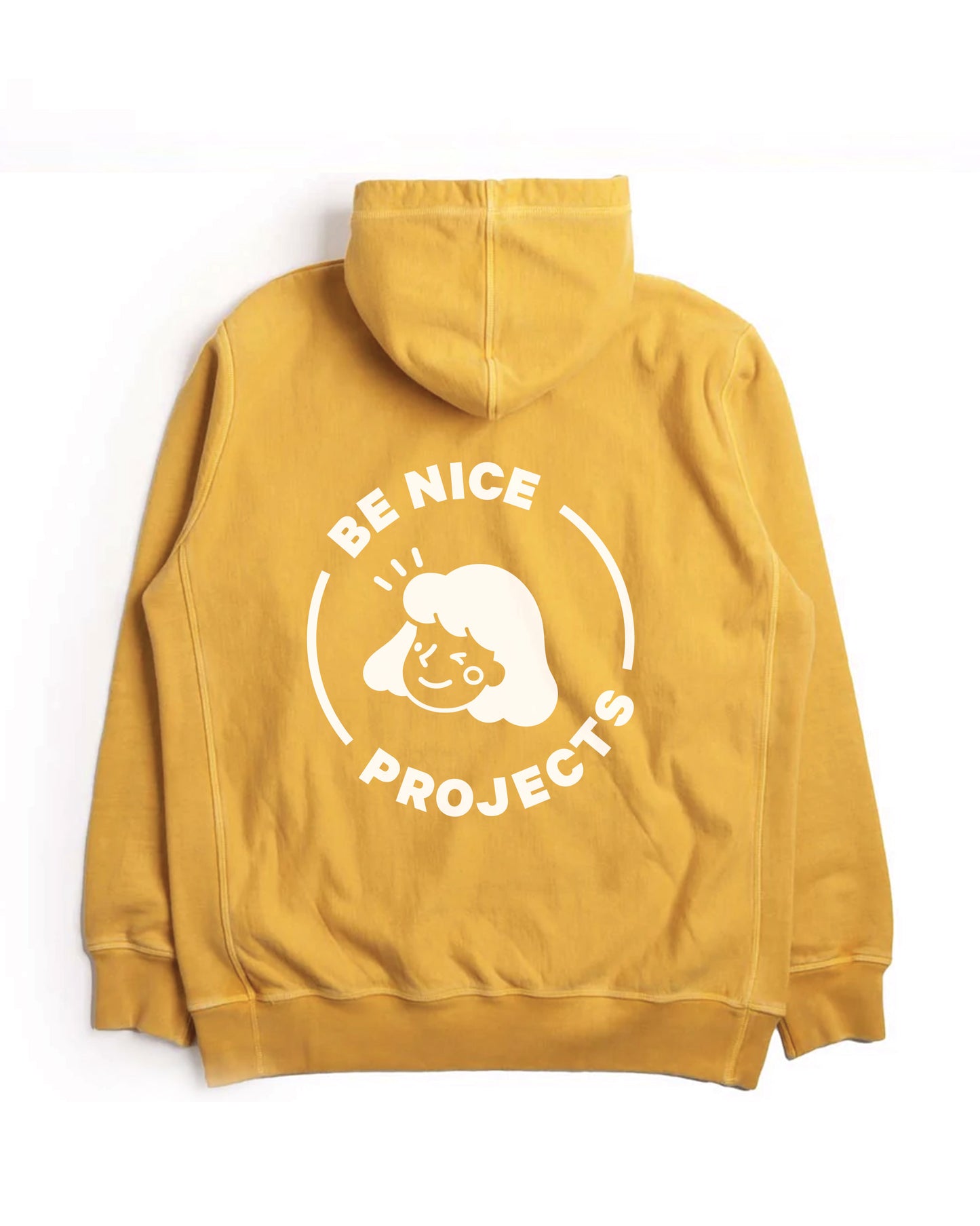 Yellow Be Nice Hoodie