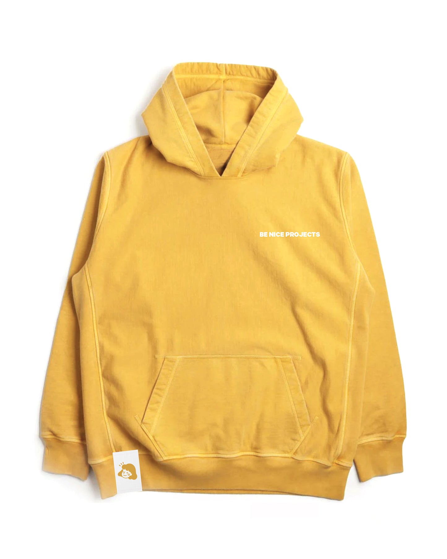 Yellow Be Nice Hoodie