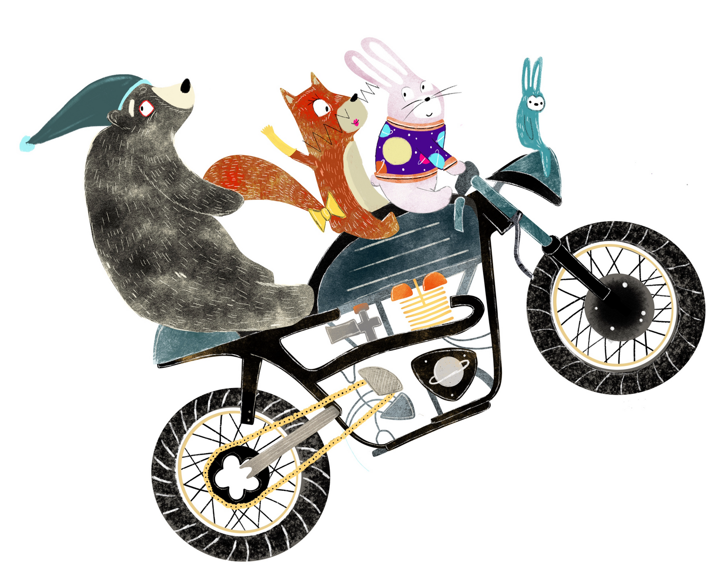 Motorbike Wall Sticker
