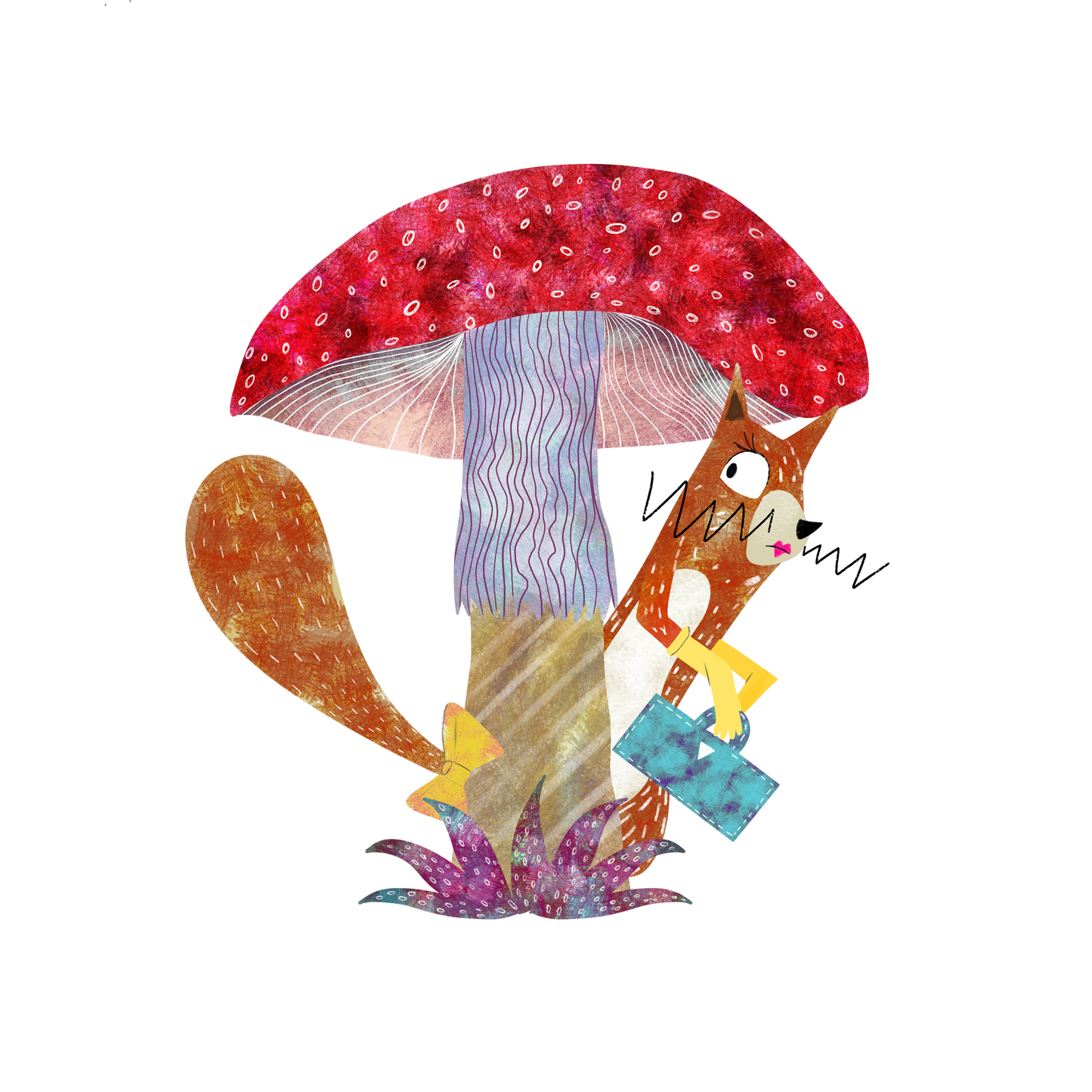 Squirrel Wall Sticker